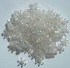 100 5x12mm Acrylic Crystal AB Paddle Wheels